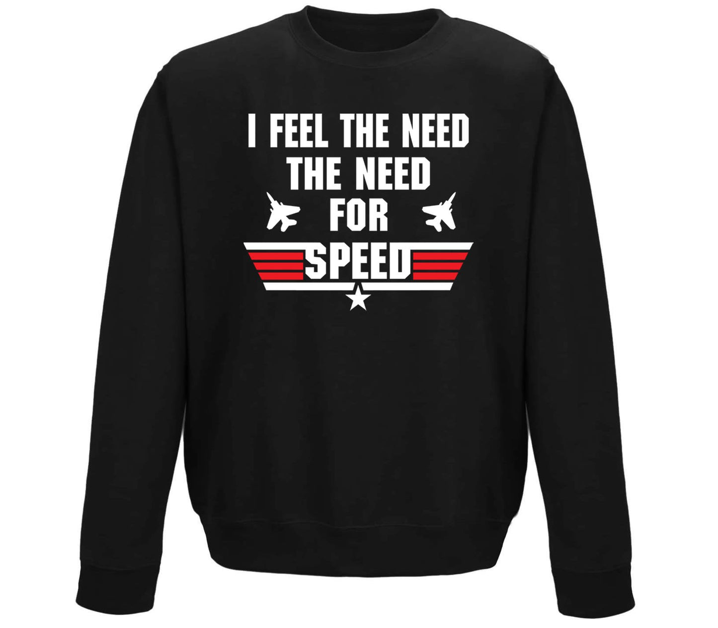 Feel The Need For Speed Childrens Sweatshirt