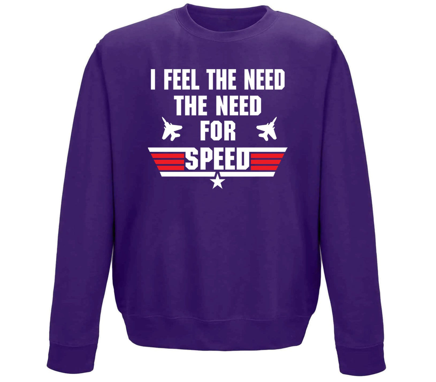 Feel The Need For Speed Childrens Sweatshirt