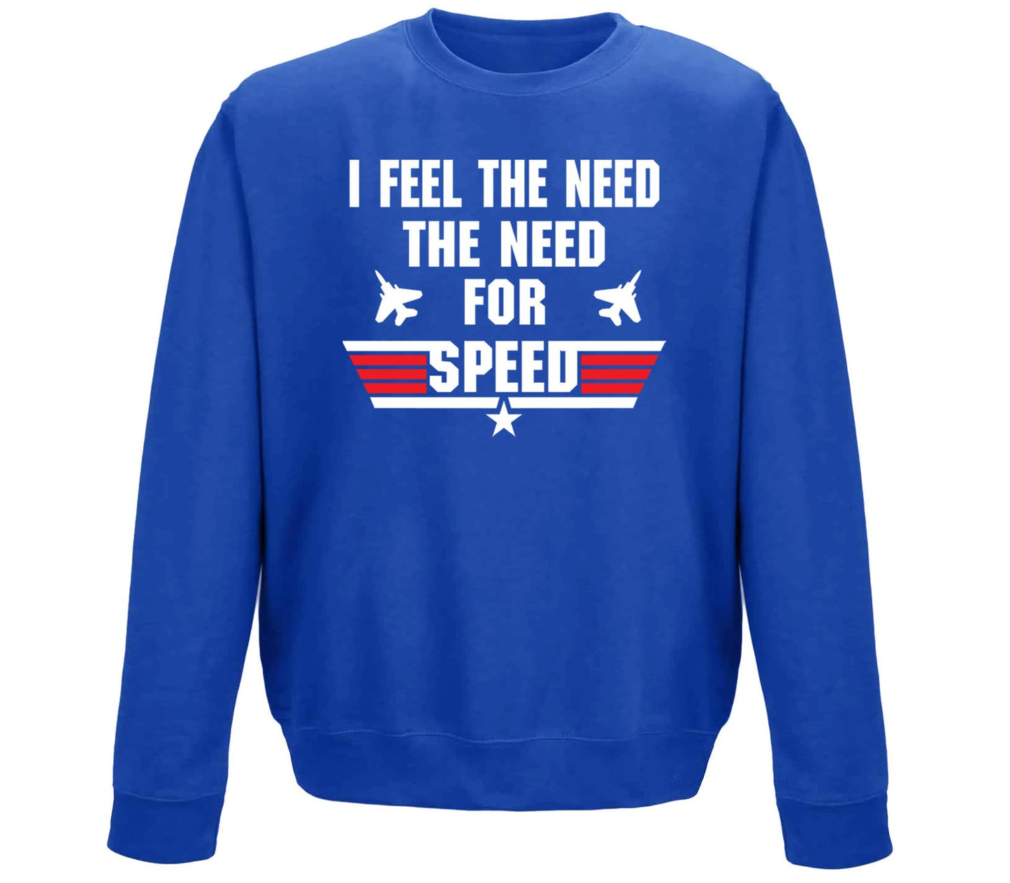 Feel The Need For Speed Childrens Sweatshirt