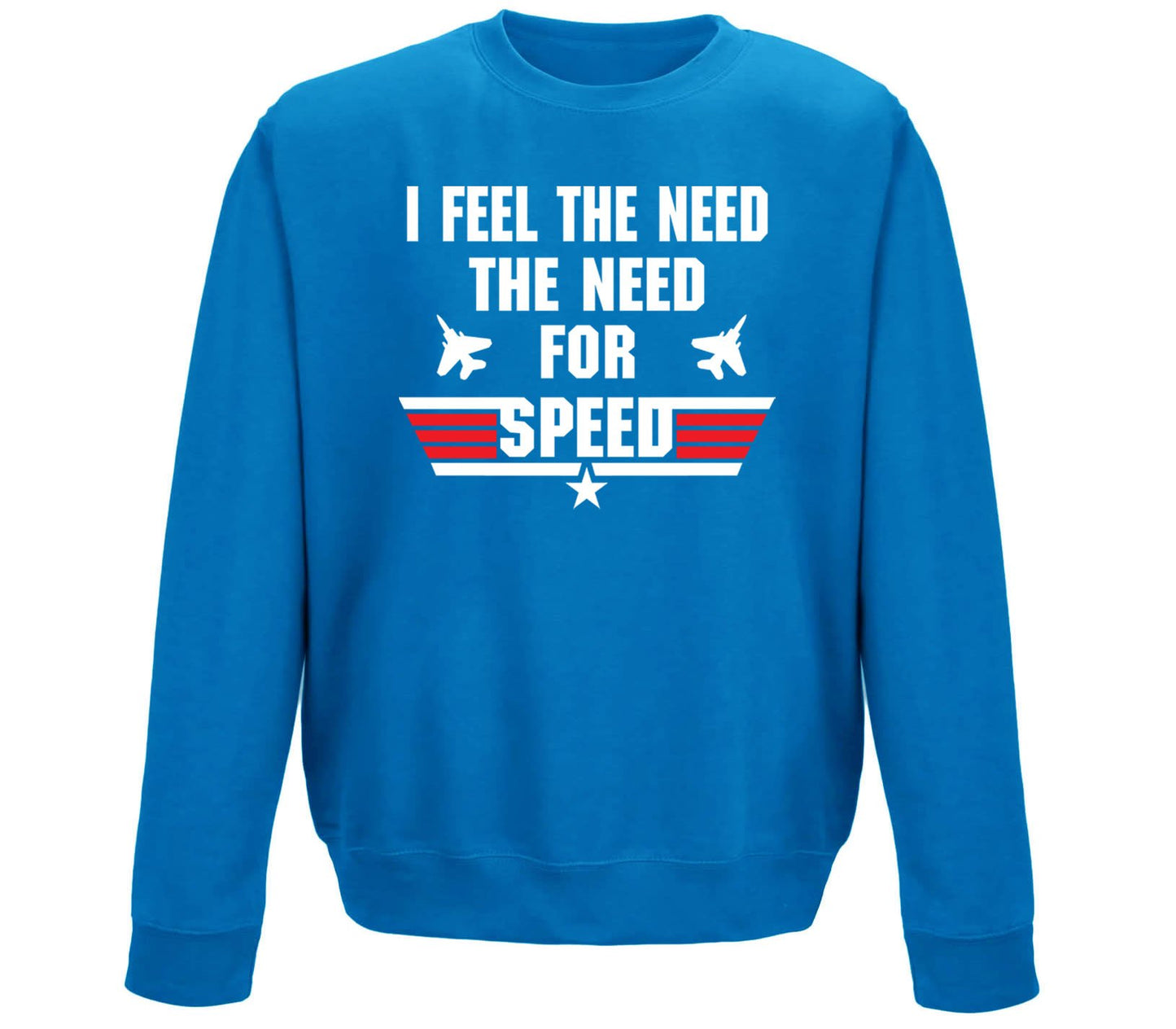 Feel The Need For Speed Childrens Sweatshirt