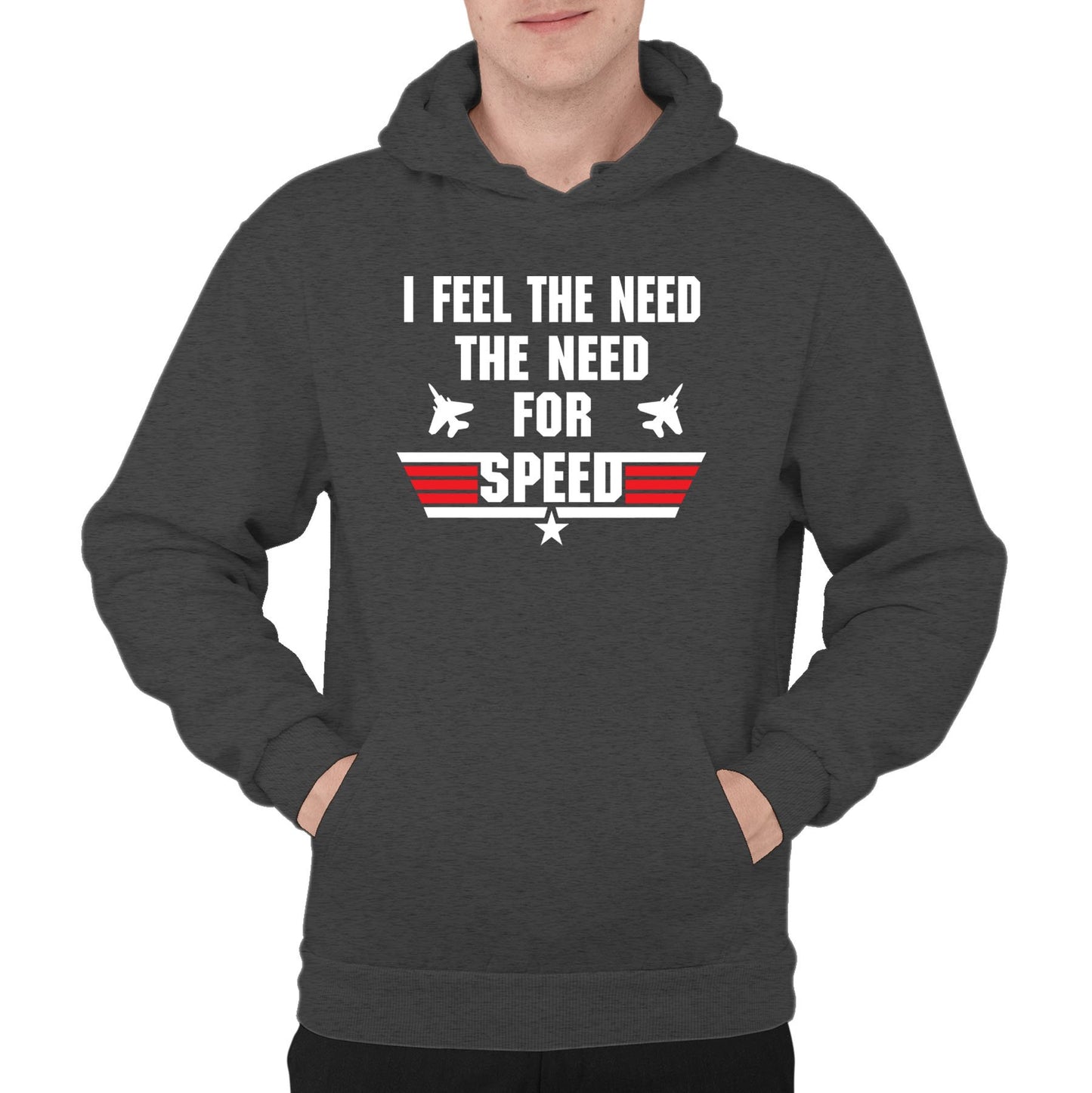 Feel The Need For Speed Mens Pullover Hoodie