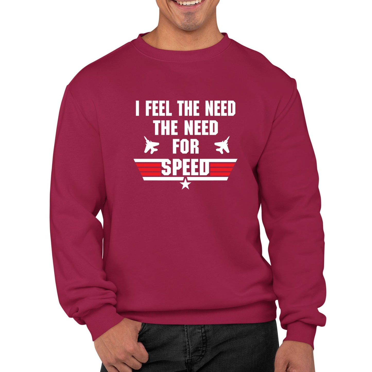 Feel The Need For Speed Mens Sweatshirt