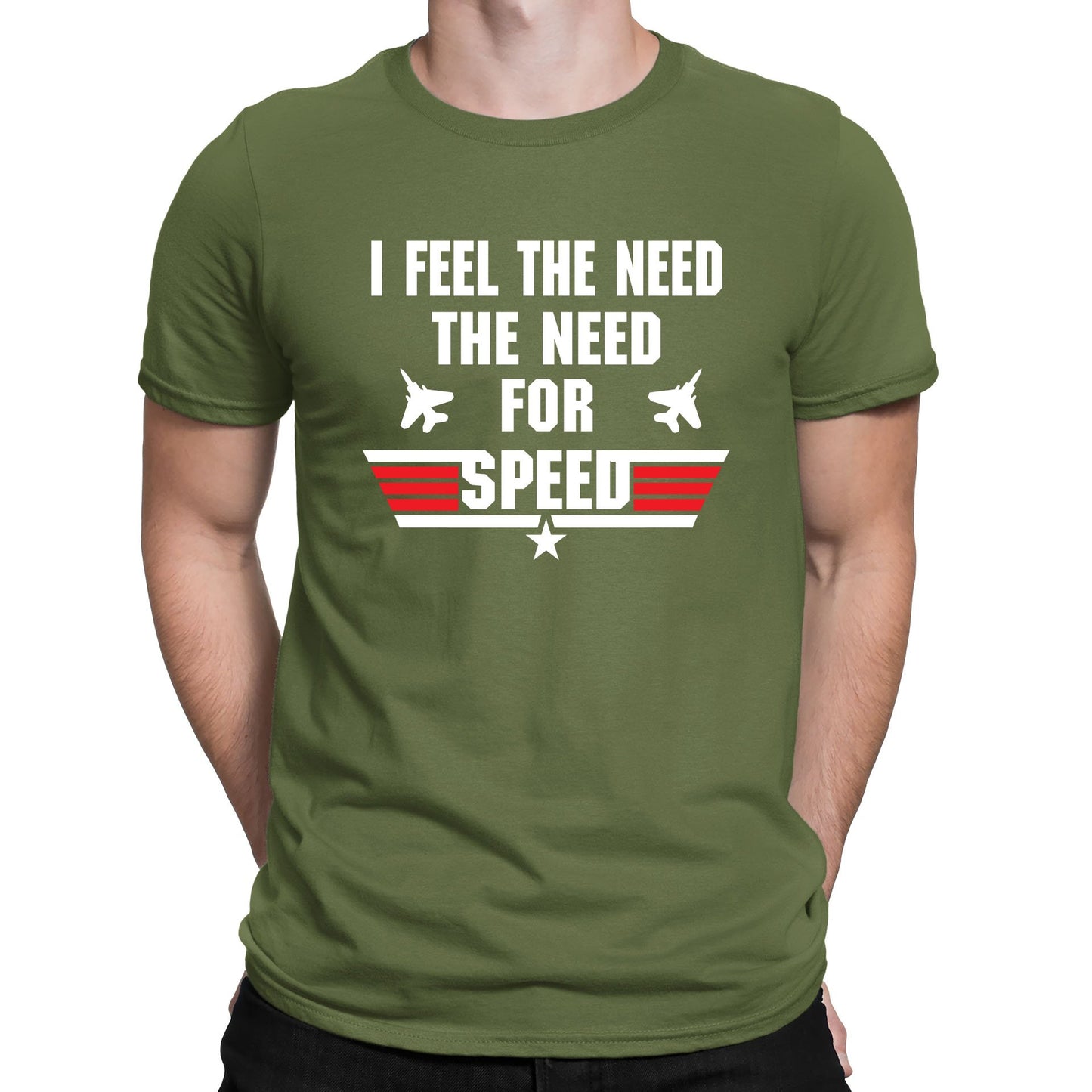 Feel The Need For Speed Mens T-shirt