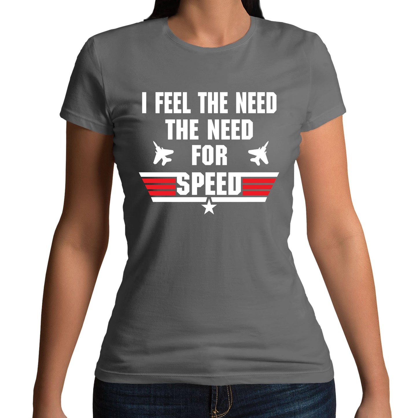 Feel The Need For Speed Womens T-shirt