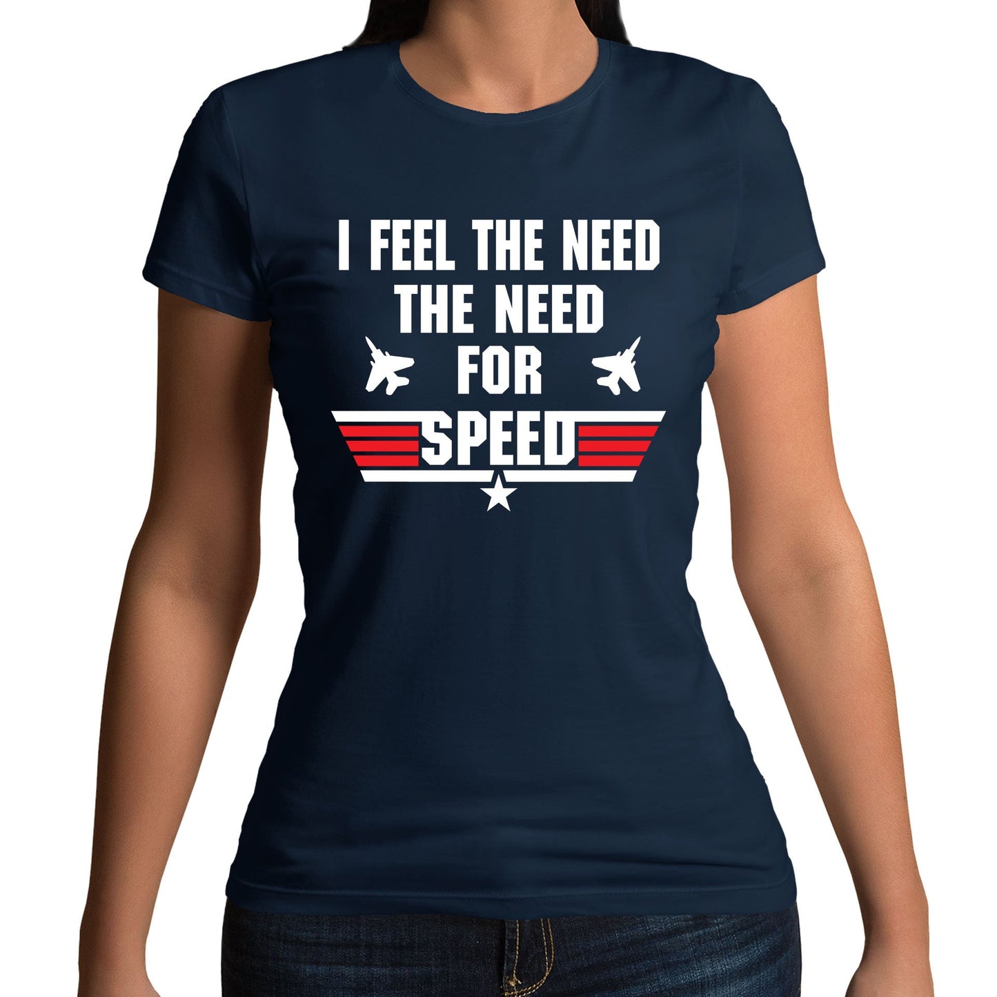 Feel The Need For Speed Womens T-shirt