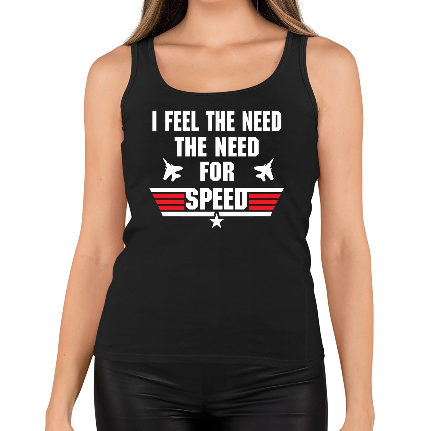 Feel The Need For Speed Womens Vest