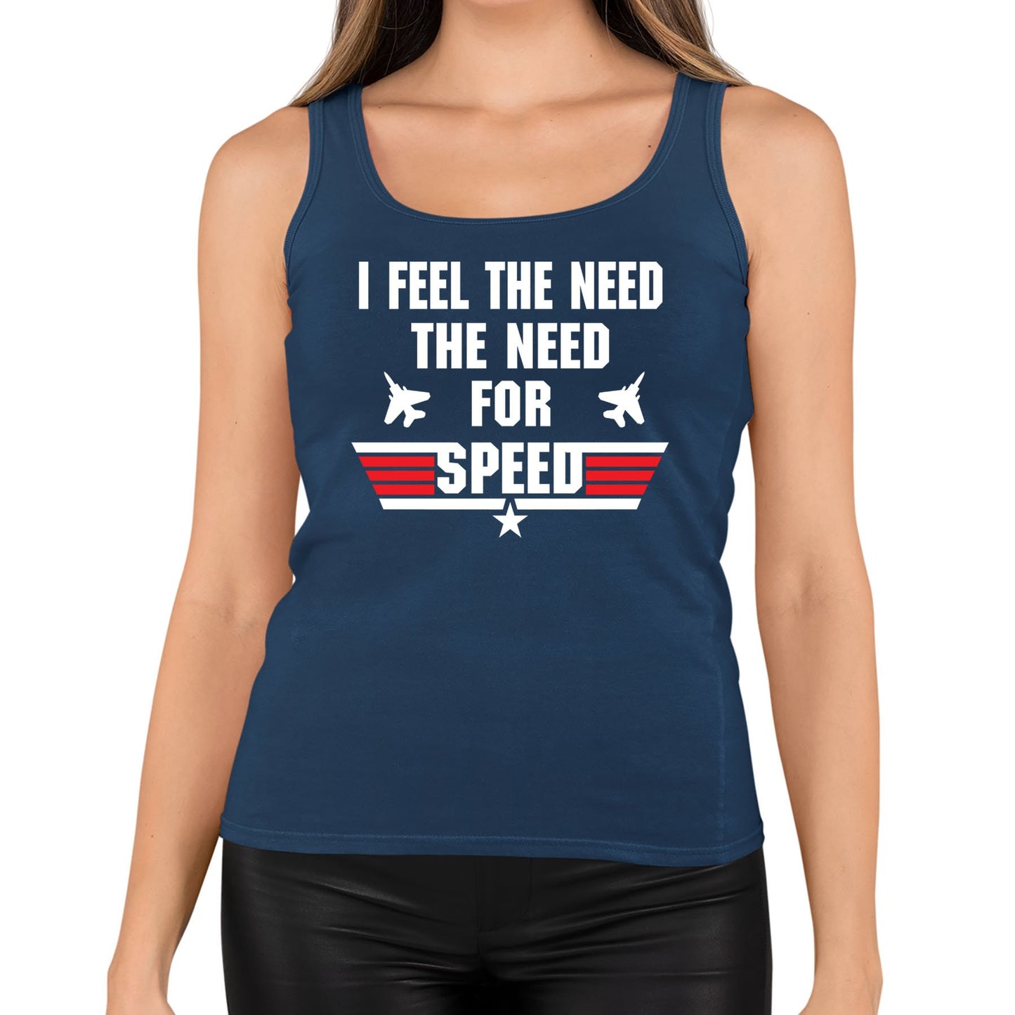 Feel The Need For Speed Womens Vest