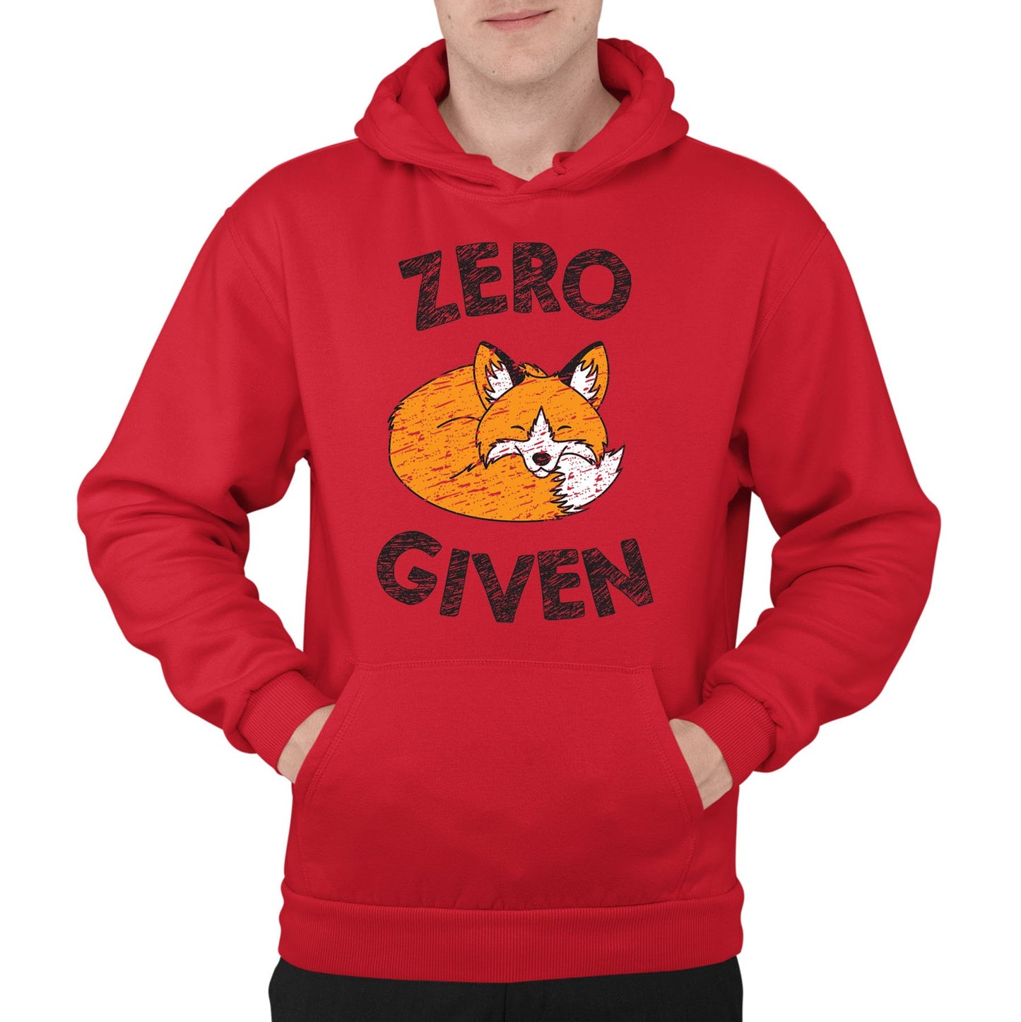 Zero Fox Given Mens Pullover Hoodie