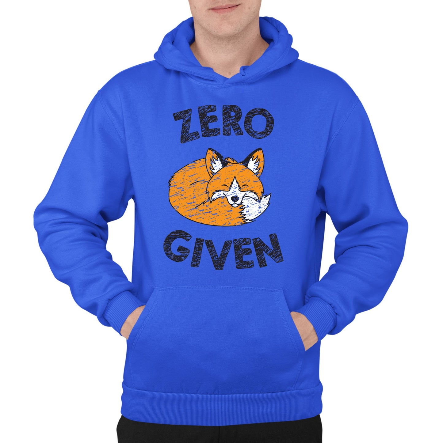 Zero Fox Given Mens Pullover Hoodie