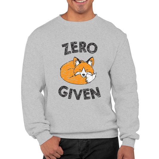 Zero Fox Given Mens Sweatshirt