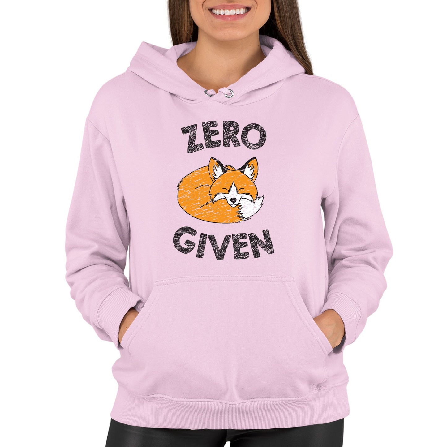 Zero Fox Given Womens Pullover Hoodie