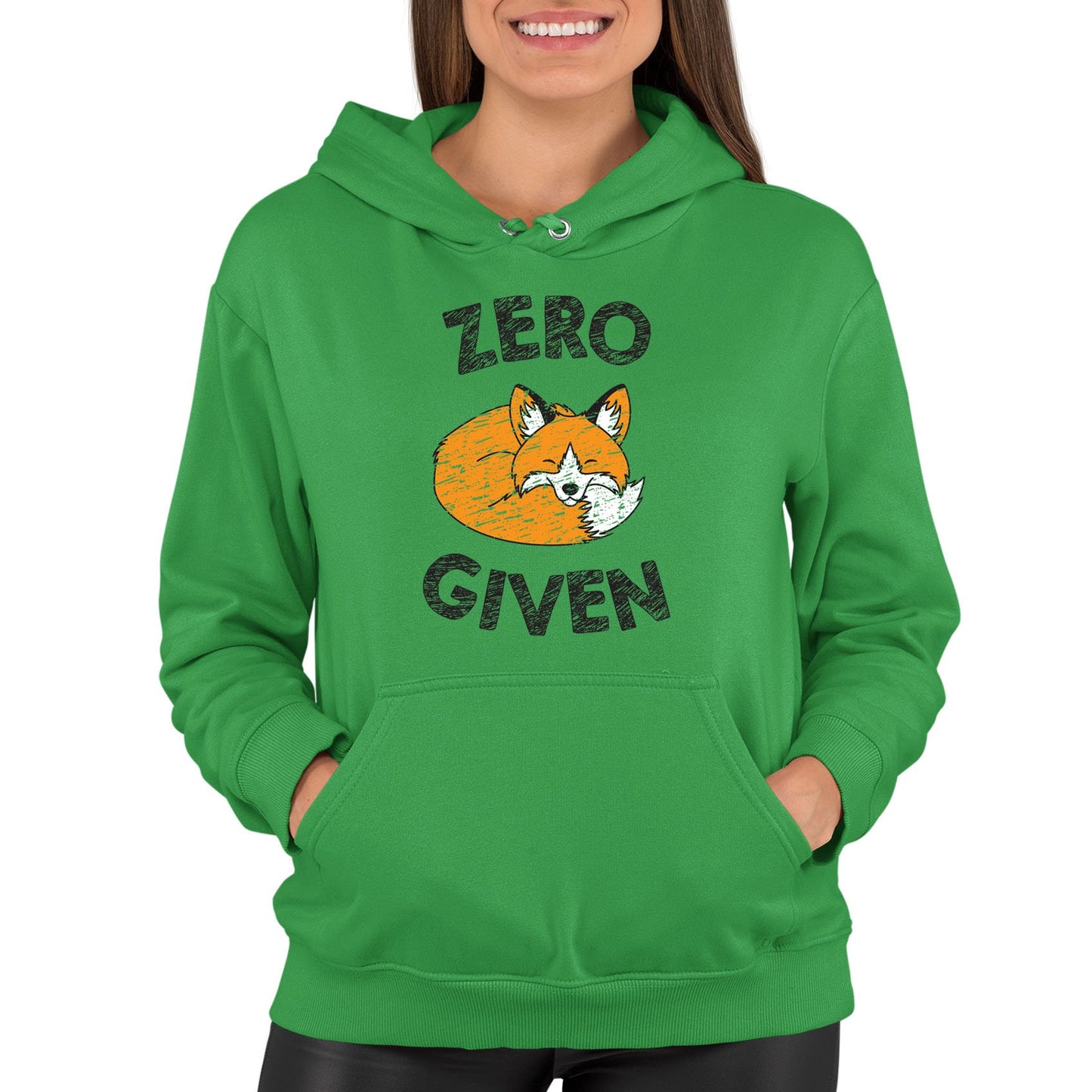 Zero Fox Given Womens Pullover Hoodie