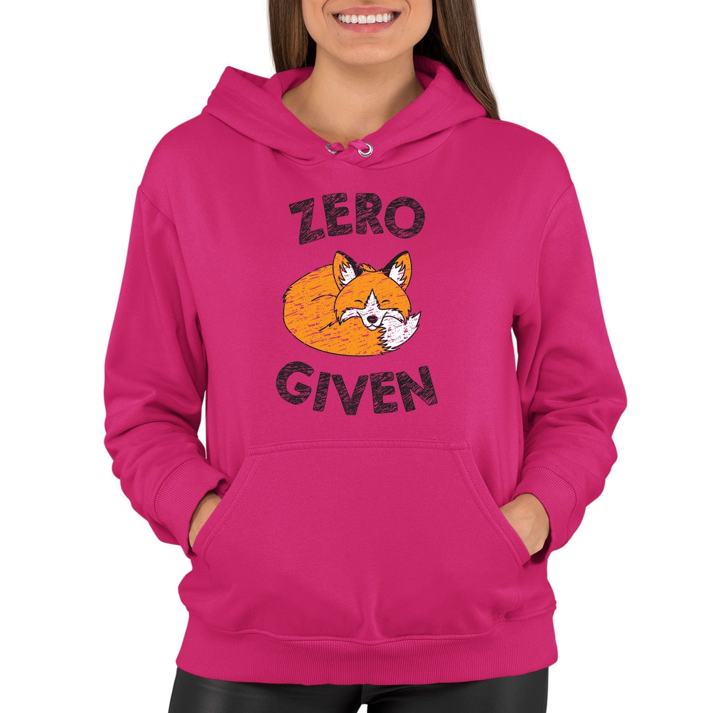 Zero Fox Given Womens Pullover Hoodie