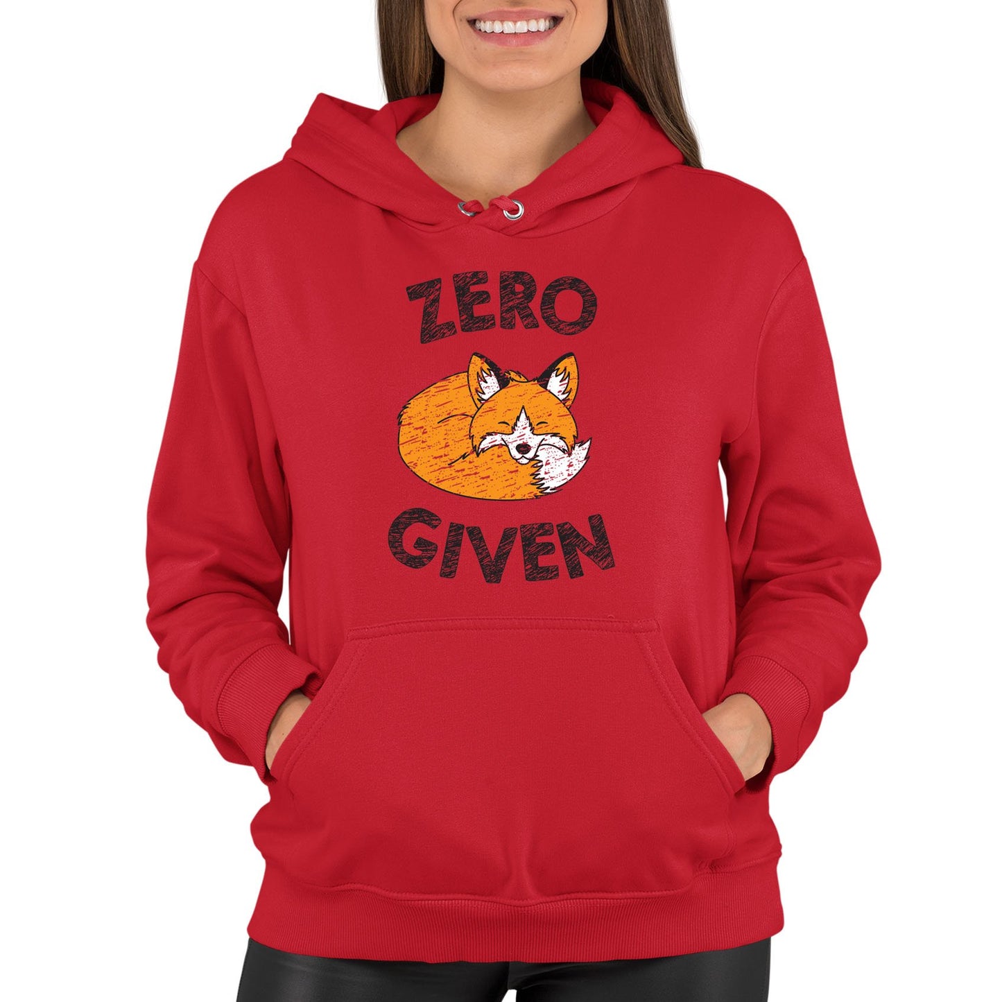 Zero Fox Given Womens Pullover Hoodie