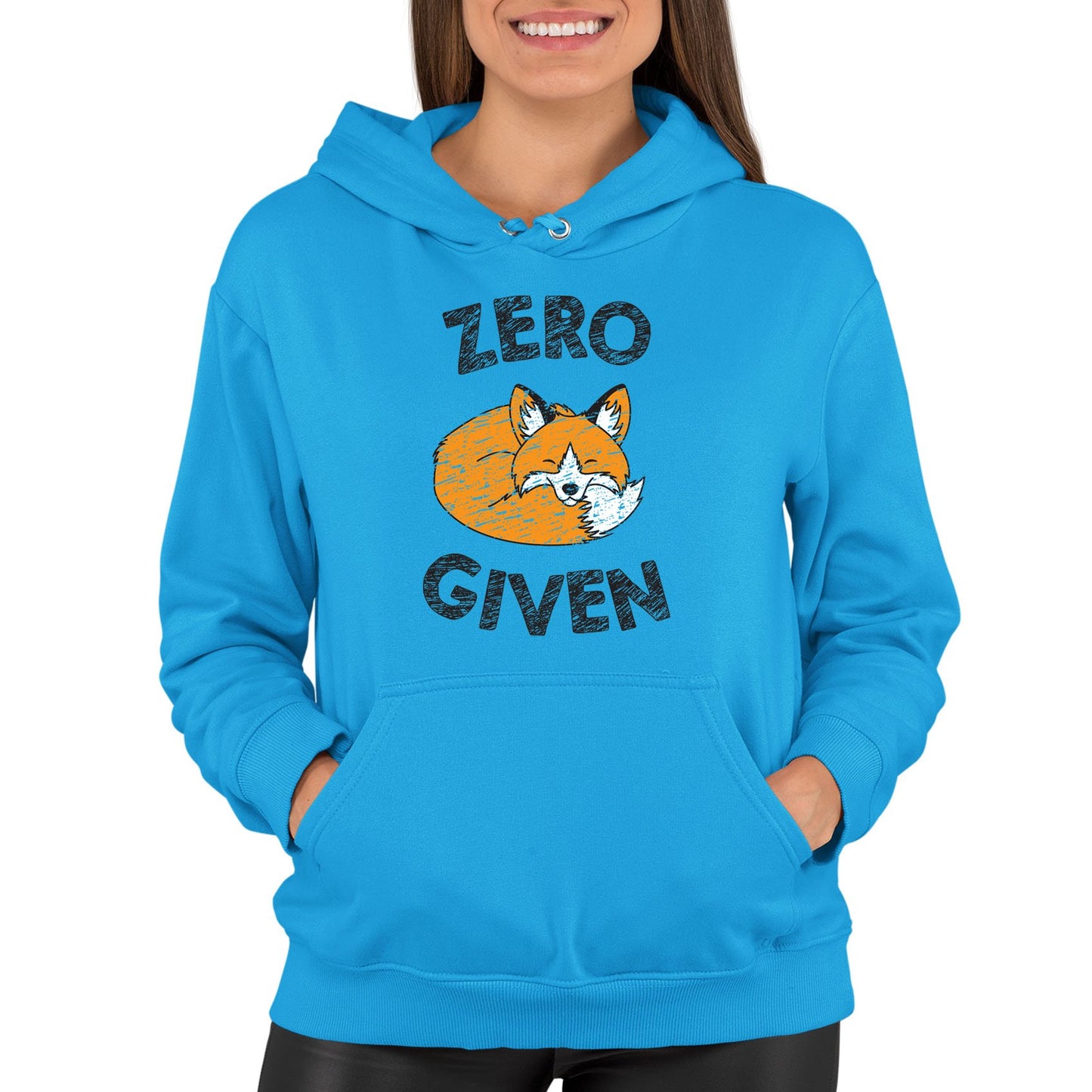 Zero Fox Given Womens Pullover Hoodie