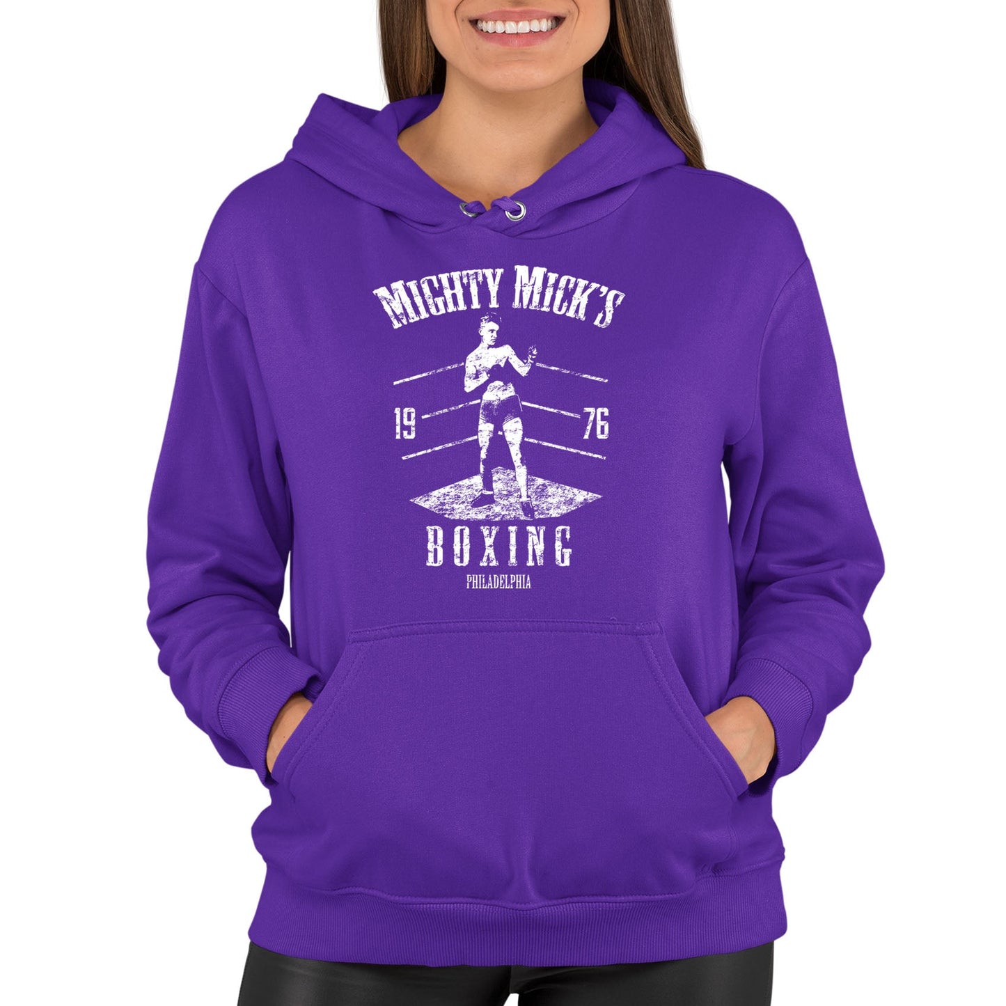 Mighty Micks Boxing Womens Pullover Hoodie