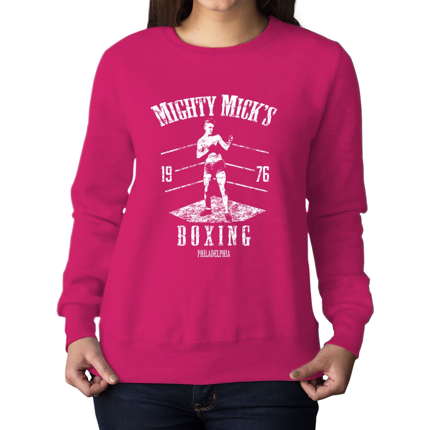 Mighty Micks Boxing Womens Sweatshirt