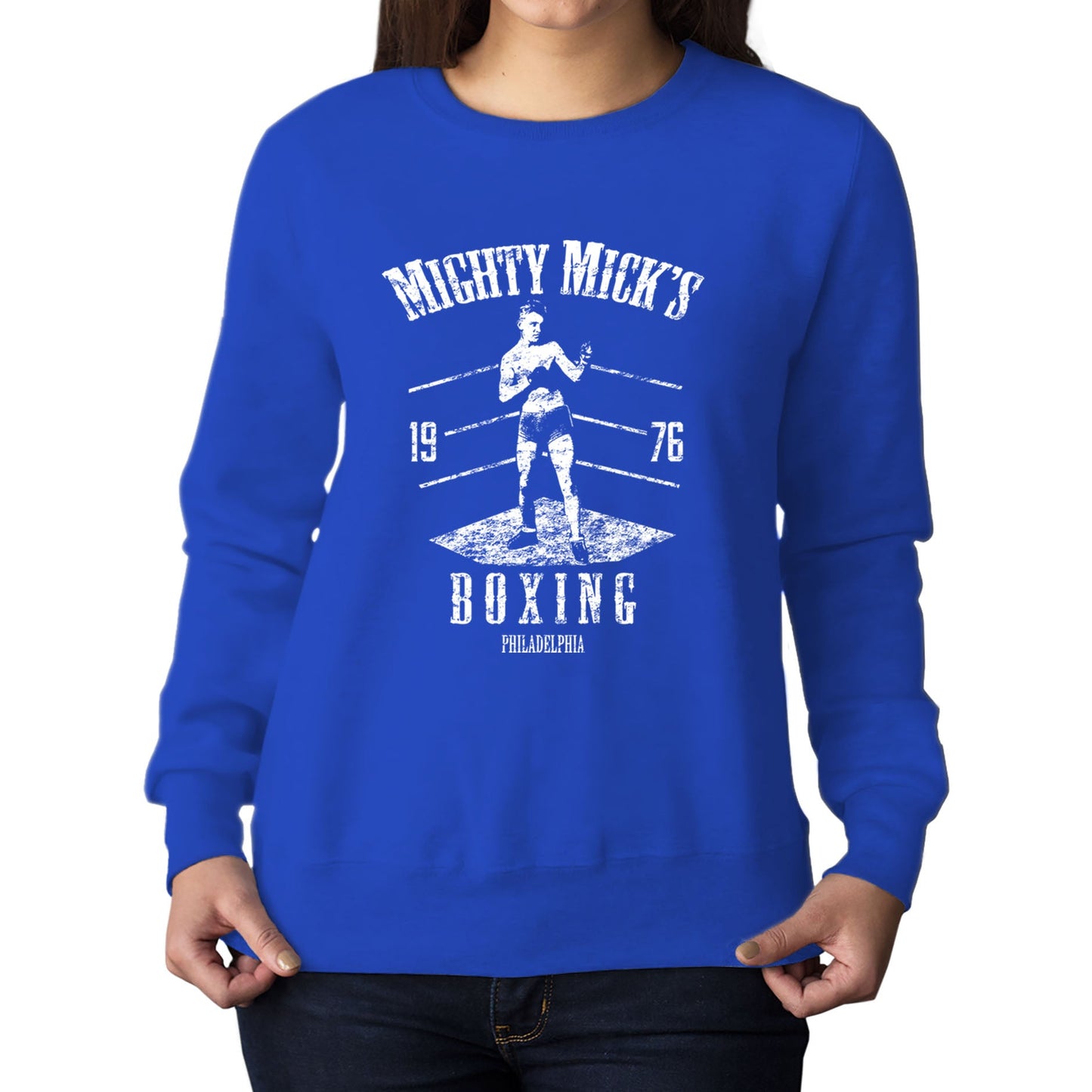 Mighty Micks Boxing Womens Sweatshirt