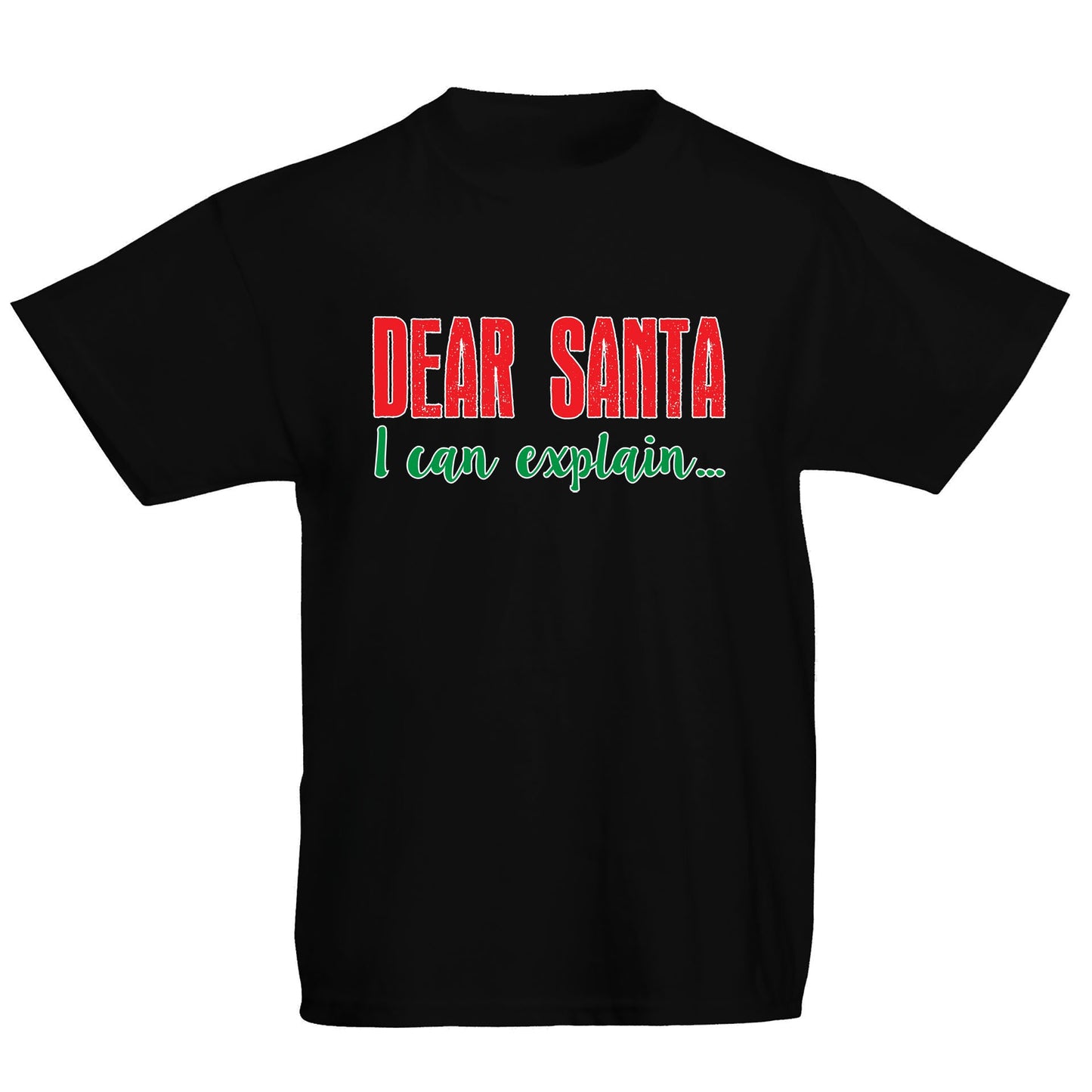 Dear Santa I Can Explain Funny Christmas Kids T-shirt