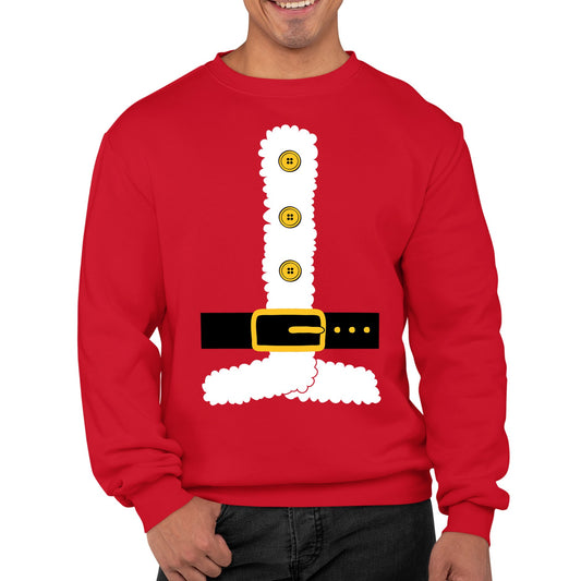 Santa Claus Suit Christmas Mens Sweatshirt