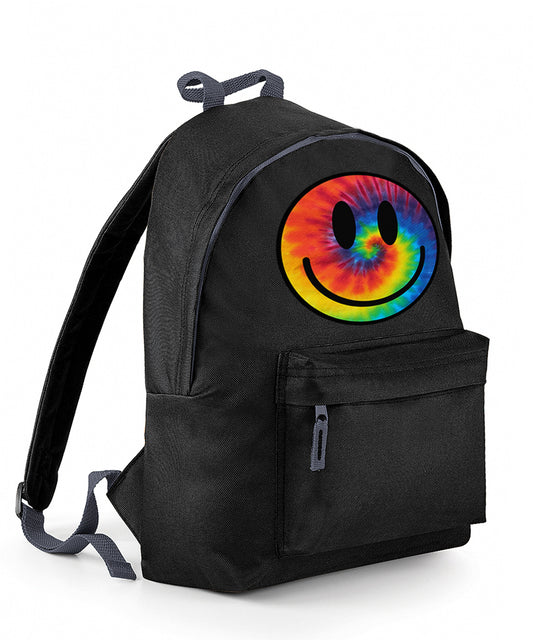 Tie Dye Happy Smile Face Back Pack