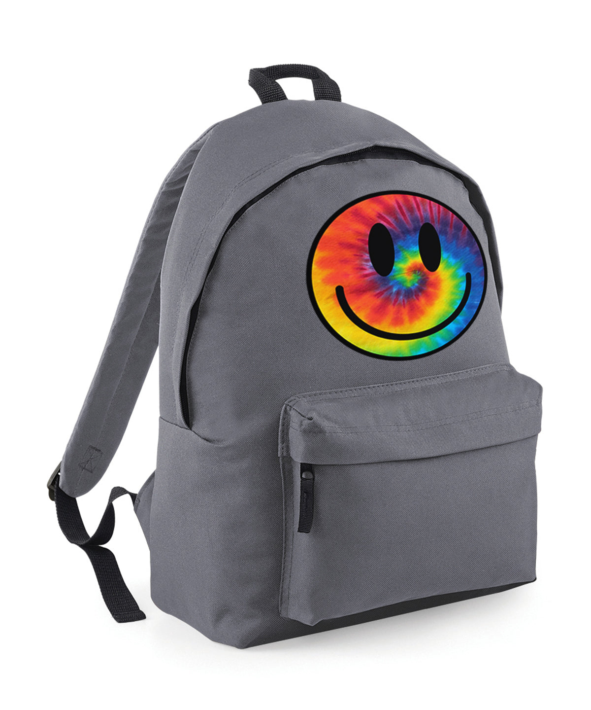 Tie Dye Happy Smile Face Back Pack