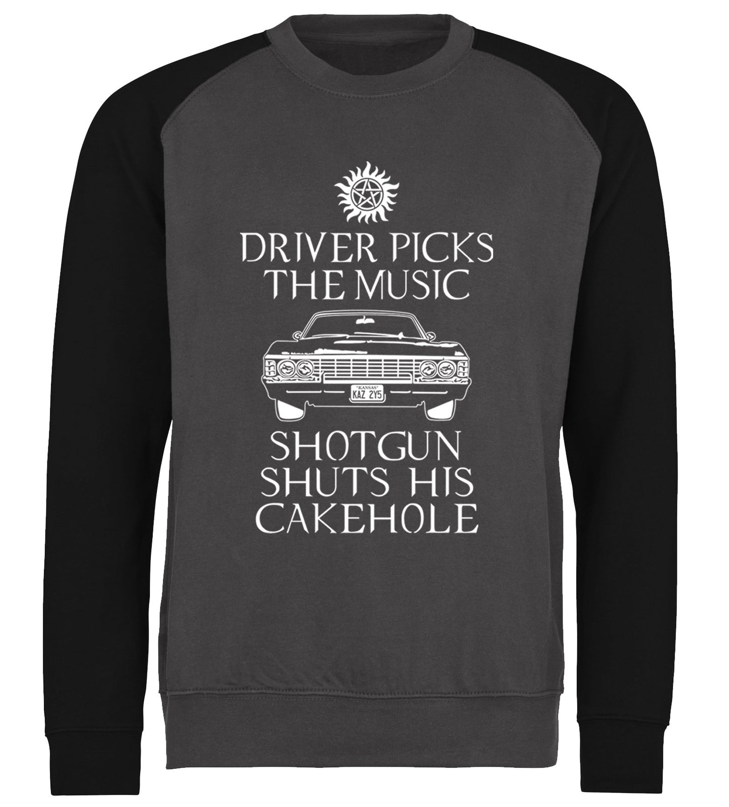 Driver Picks The Music Baseball Sweatshirt