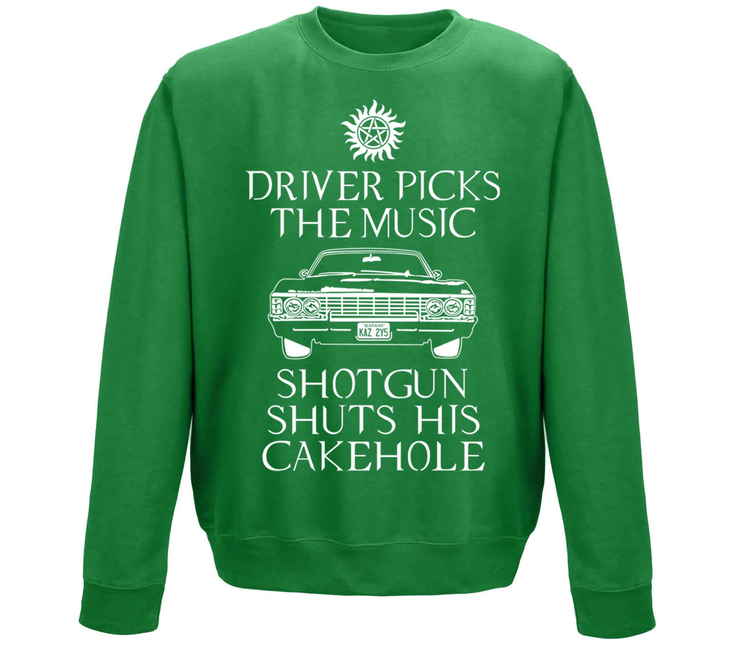 Driver Picks The Music Childrens Sweatshirt