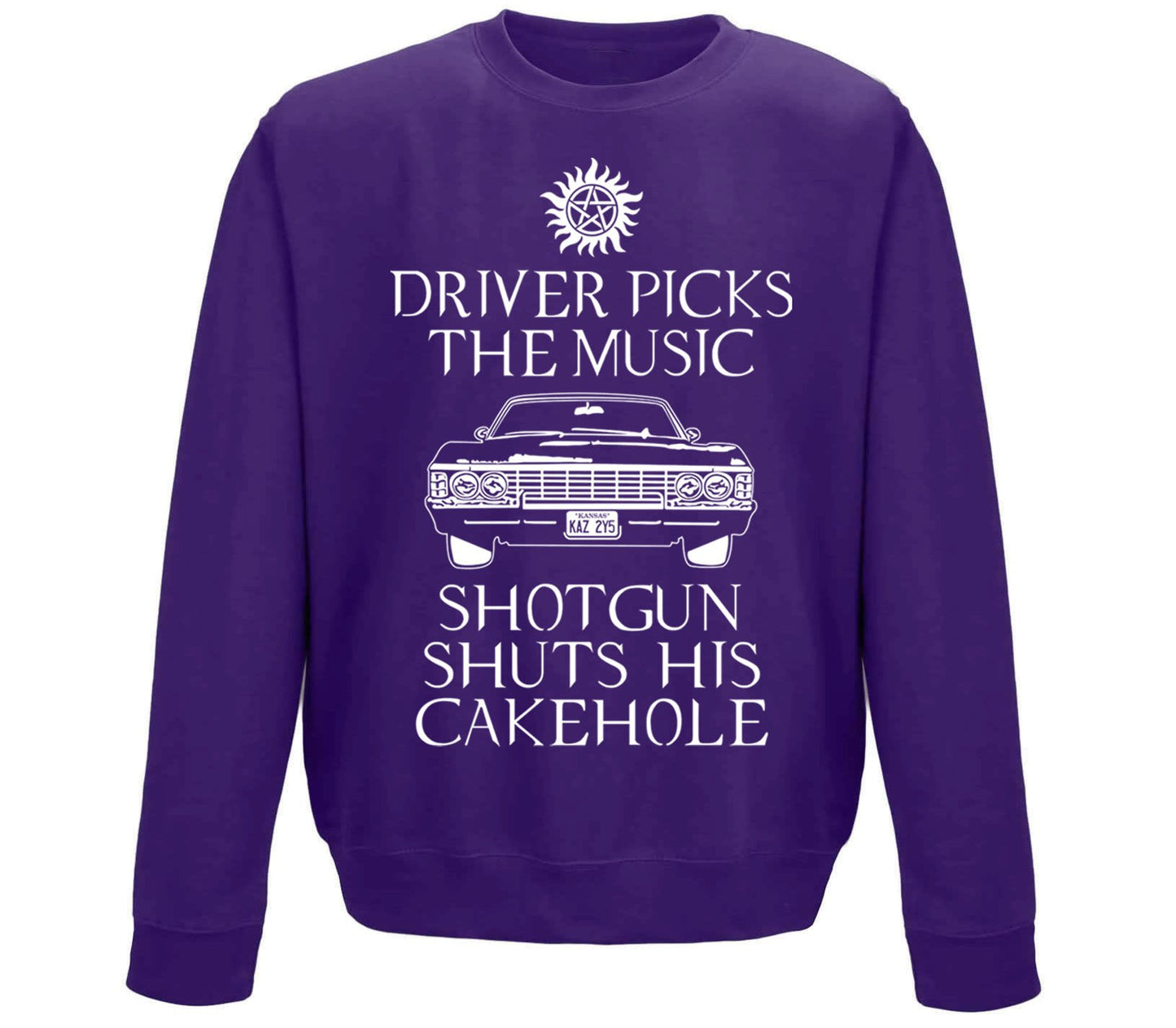 Driver Picks The Music Childrens Sweatshirt