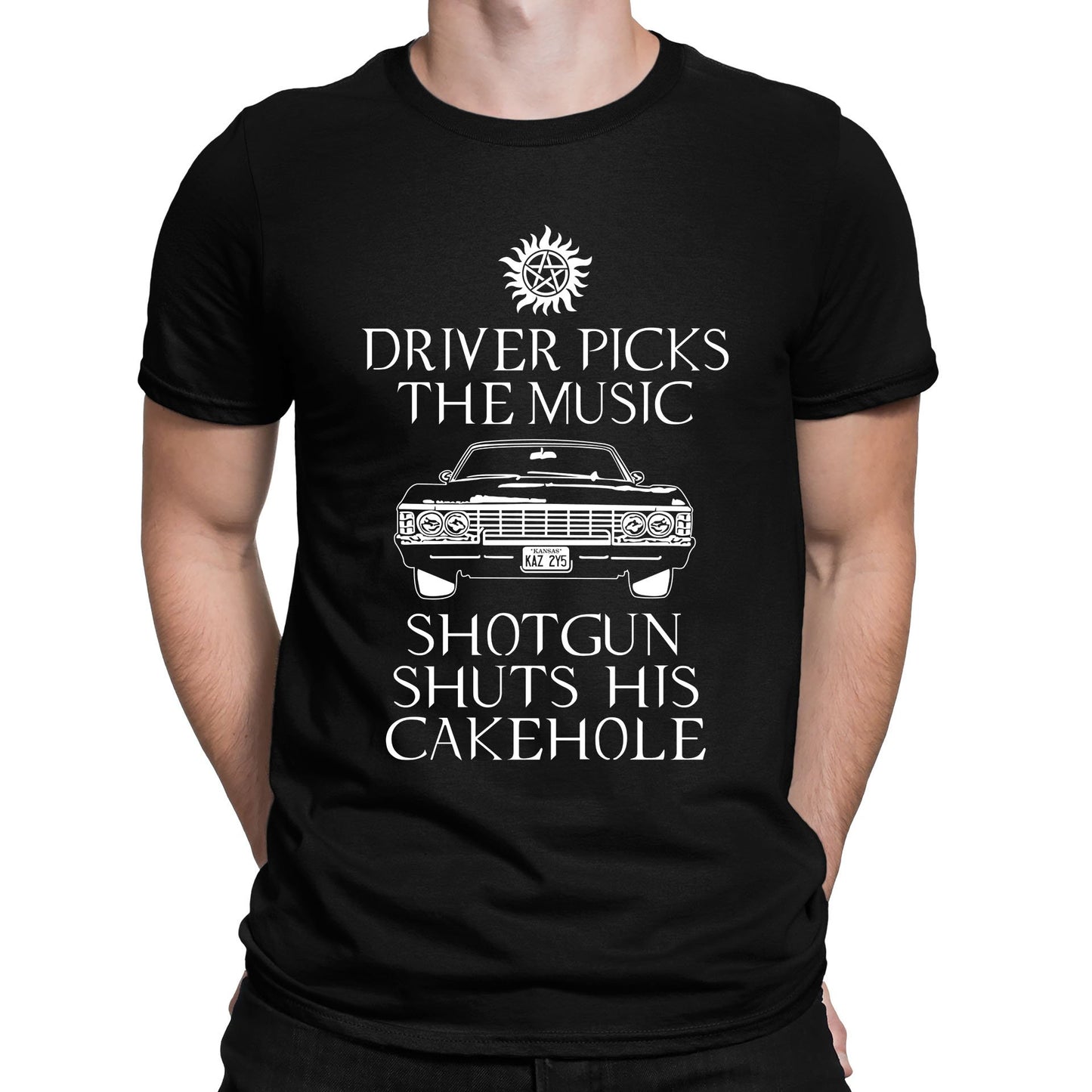 Driver Picks The Music Mens T-shirt