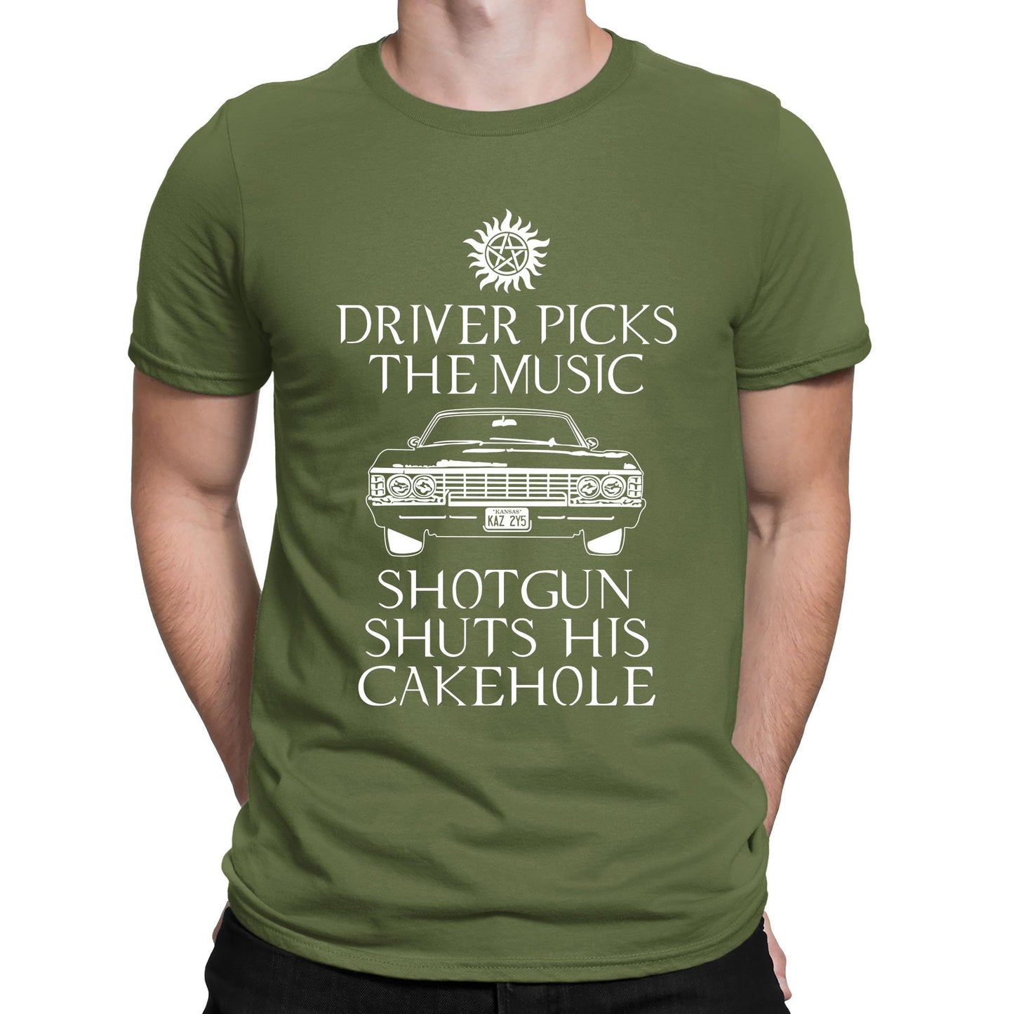 Driver Picks The Music Mens T-shirt