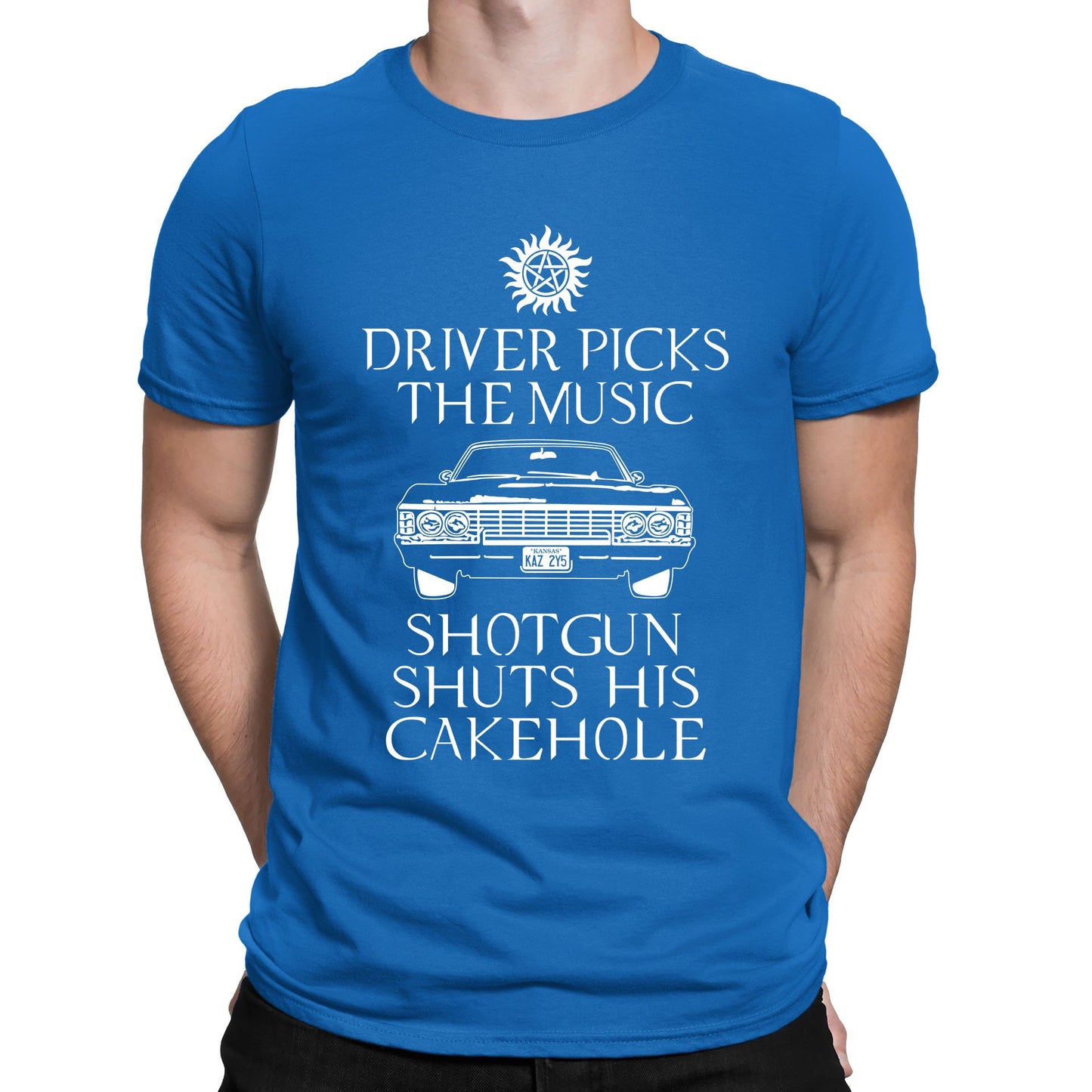 Driver Picks The Music Mens T-shirt