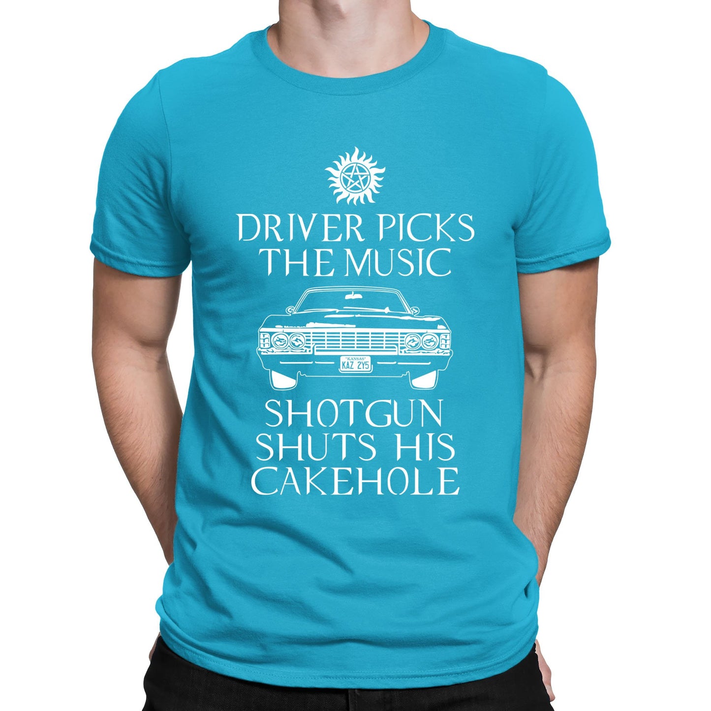 Driver Picks The Music Mens T-shirt