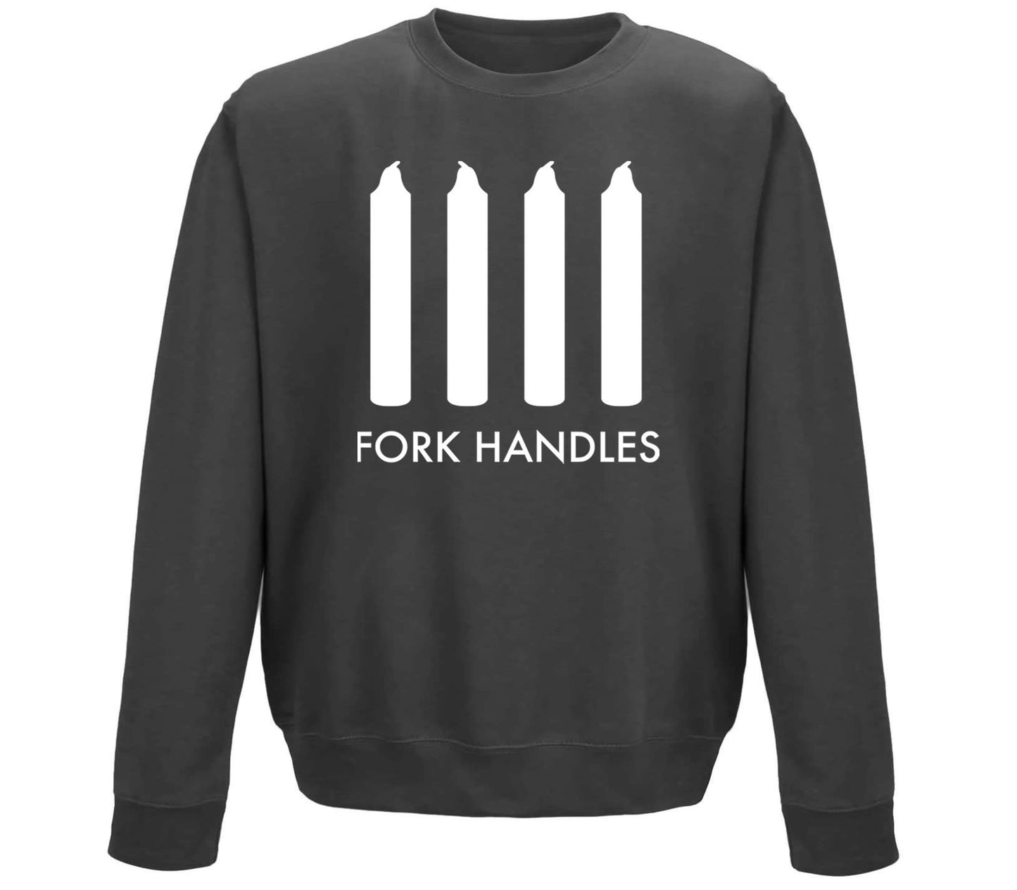 Fork Handles Funny Sketch Childrens Sweatshirt