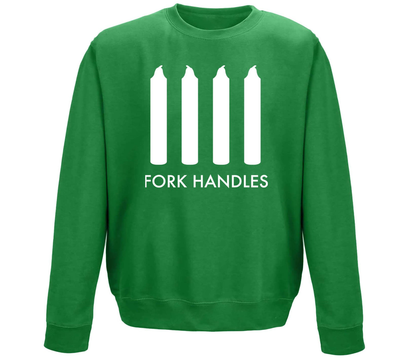 Fork Handles Funny Sketch Childrens Sweatshirt