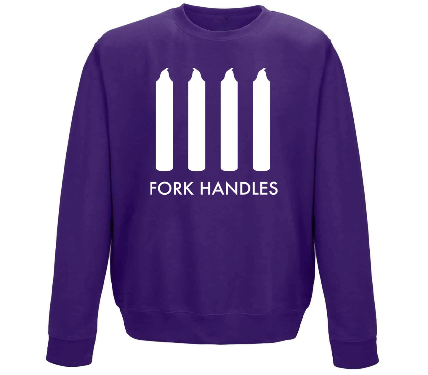 Fork Handles Funny Sketch Childrens Sweatshirt