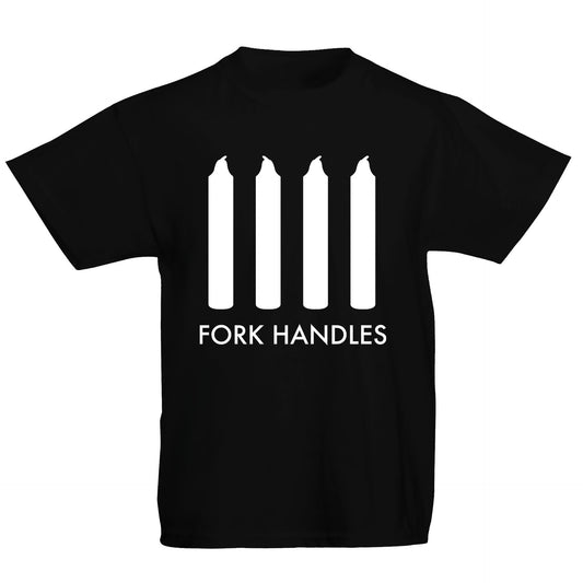 Fork Handles Funny Sketch Kids T-shirt