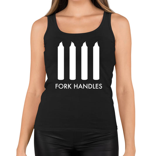 Fork Handles Funny Sketch Womens Vest