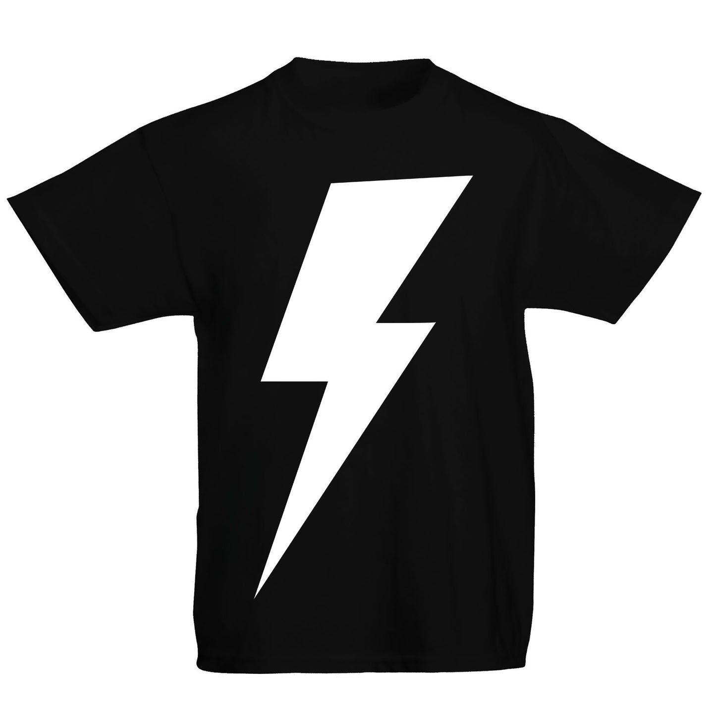 White Lightning Bolt Kids T-shirt