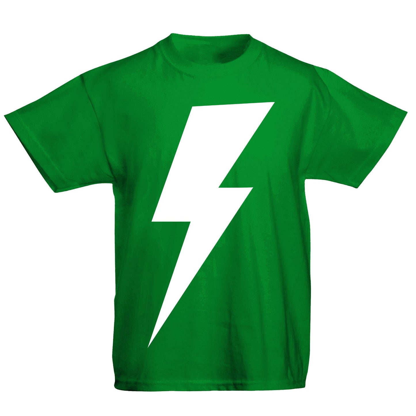 White Lightning Bolt Kids T-shirt