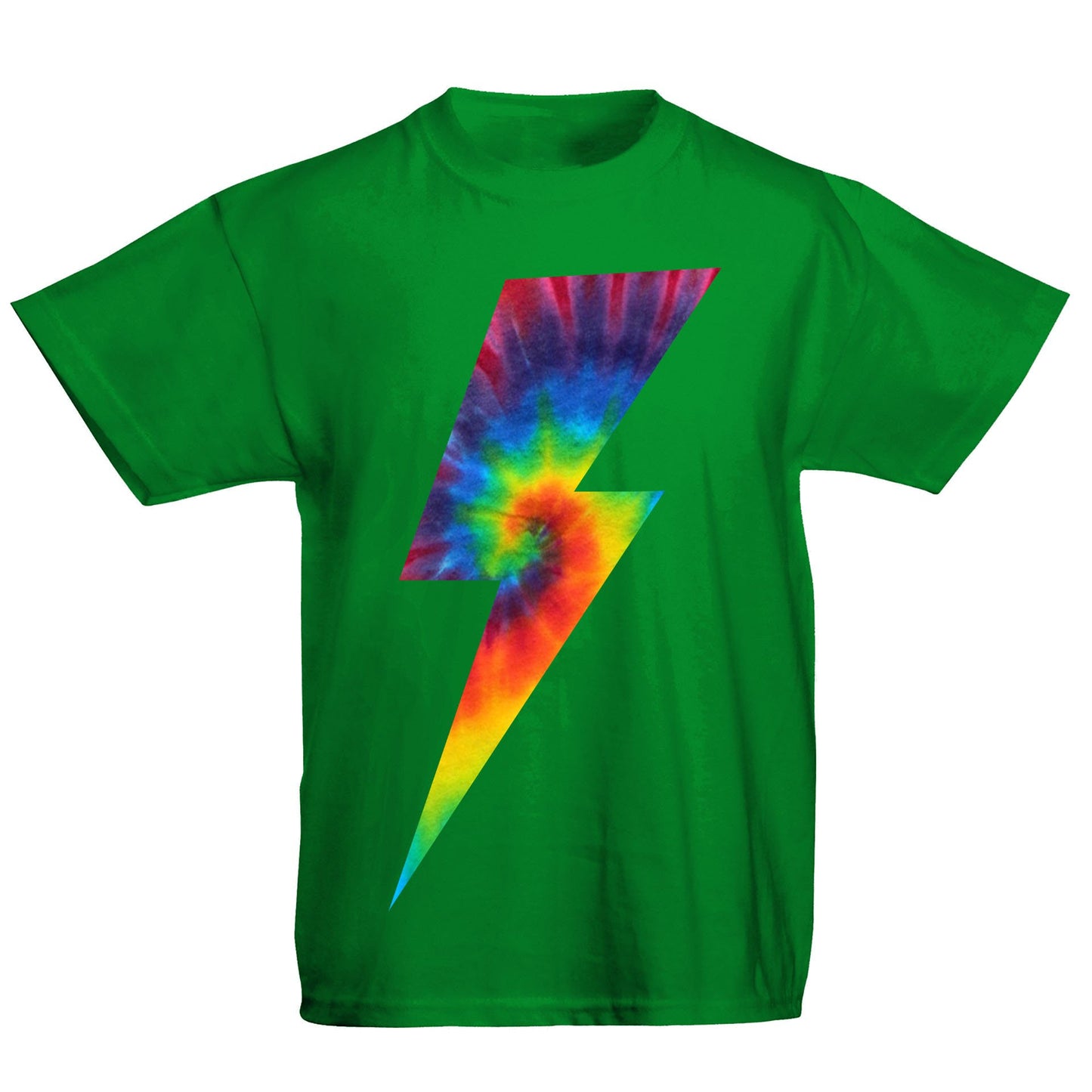 Tie Dye Lightning Bolt Kids T-shirt