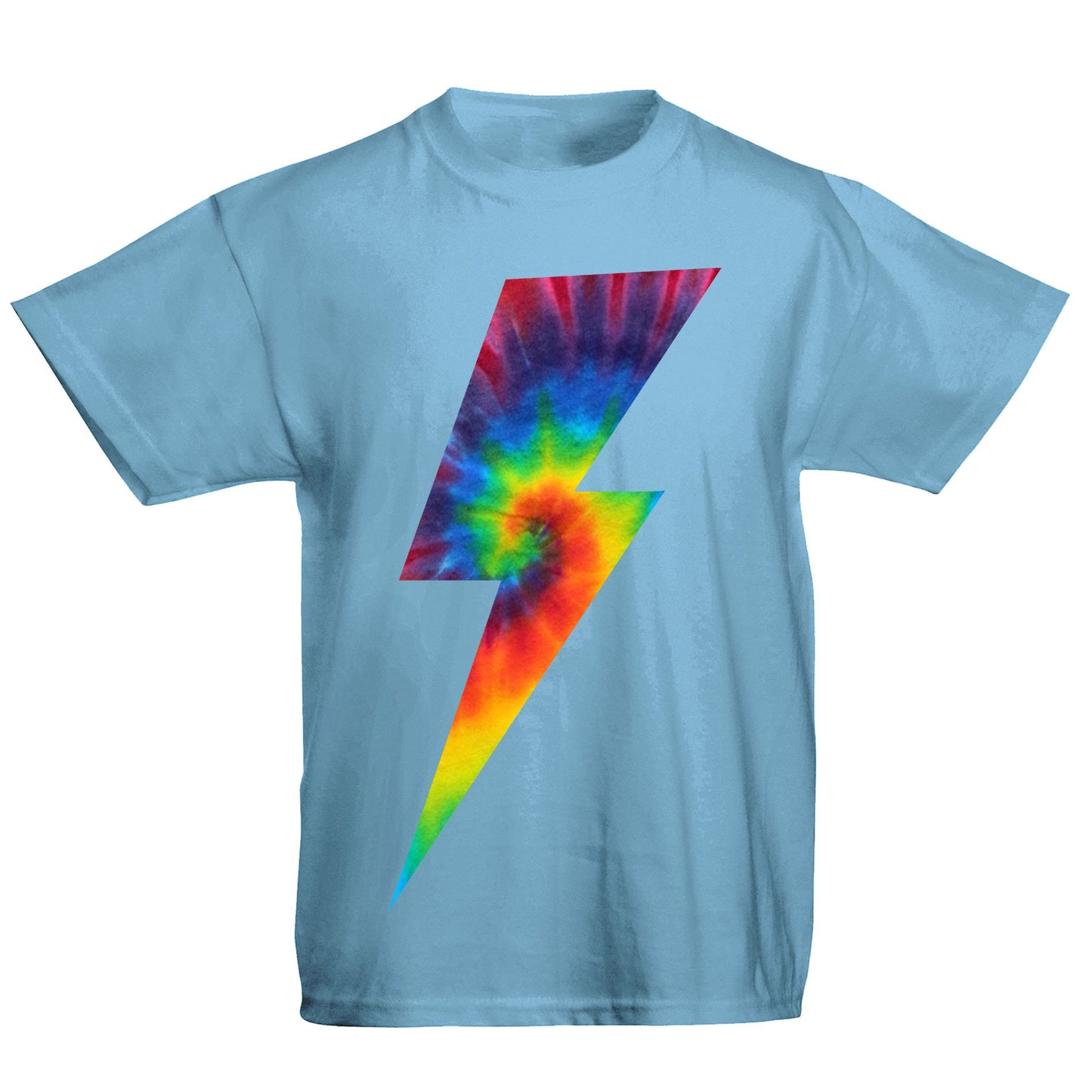 Tie Dye Lightning Bolt Kids T-shirt