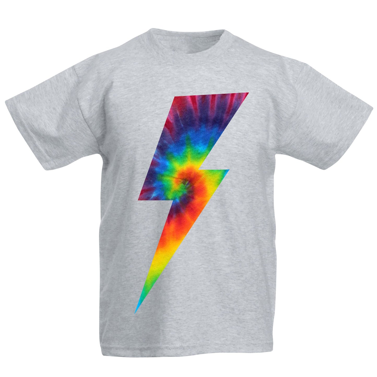 Tie Dye Lightning Bolt Kids T-shirt