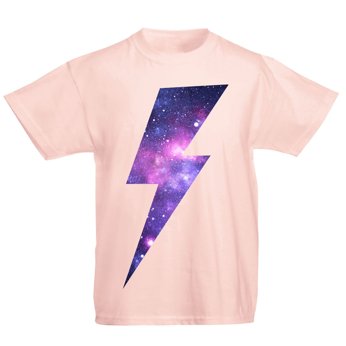 Galaxy Lightning Bolt Kids T-shirt