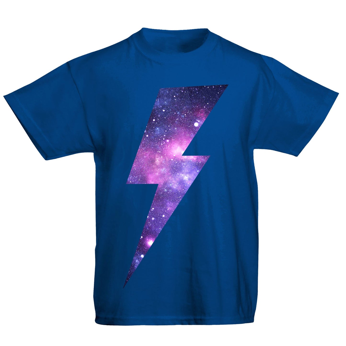 Galaxy Lightning Bolt Kids T-shirt