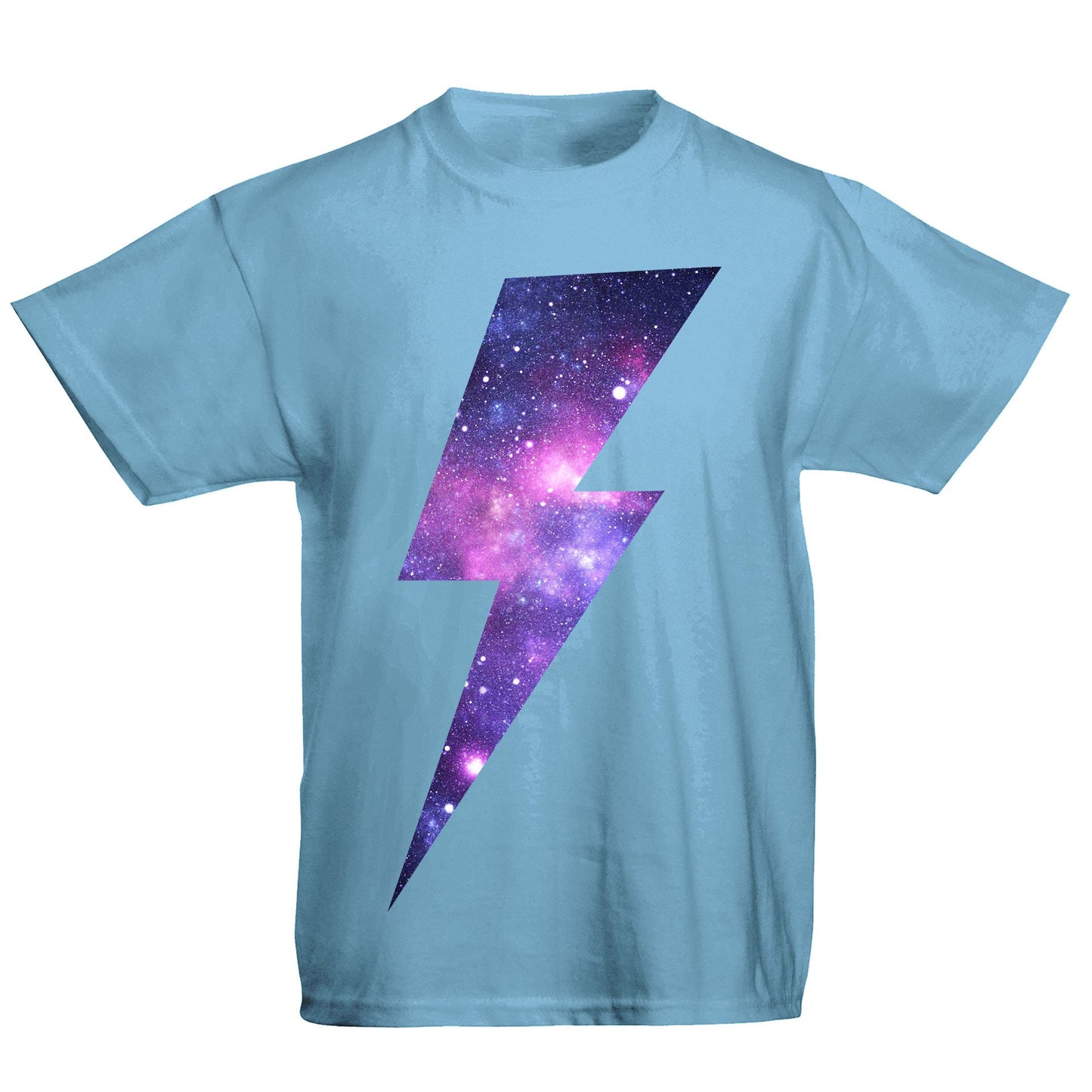 Galaxy Lightning Bolt Kids T-shirt