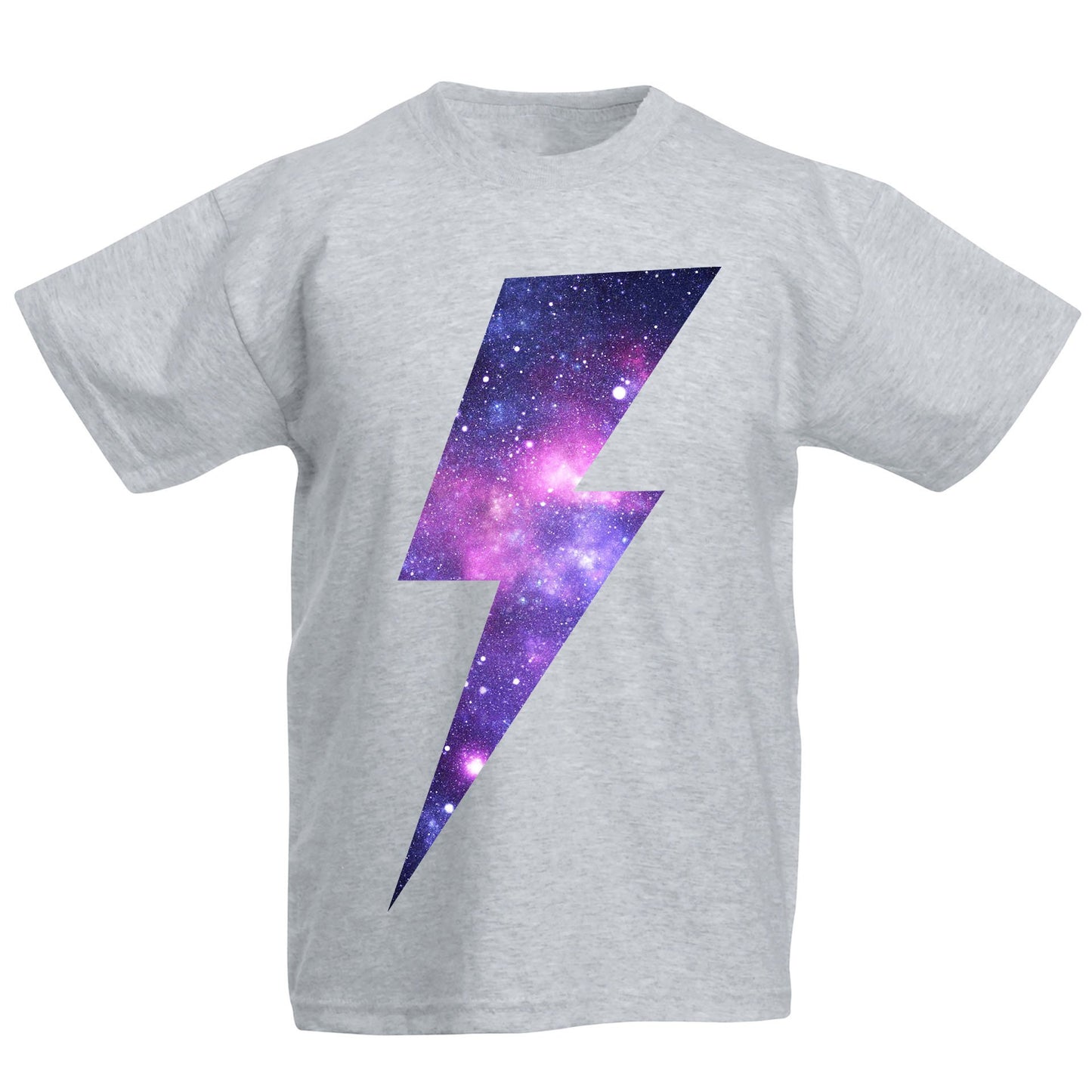 Galaxy Lightning Bolt Kids T-shirt