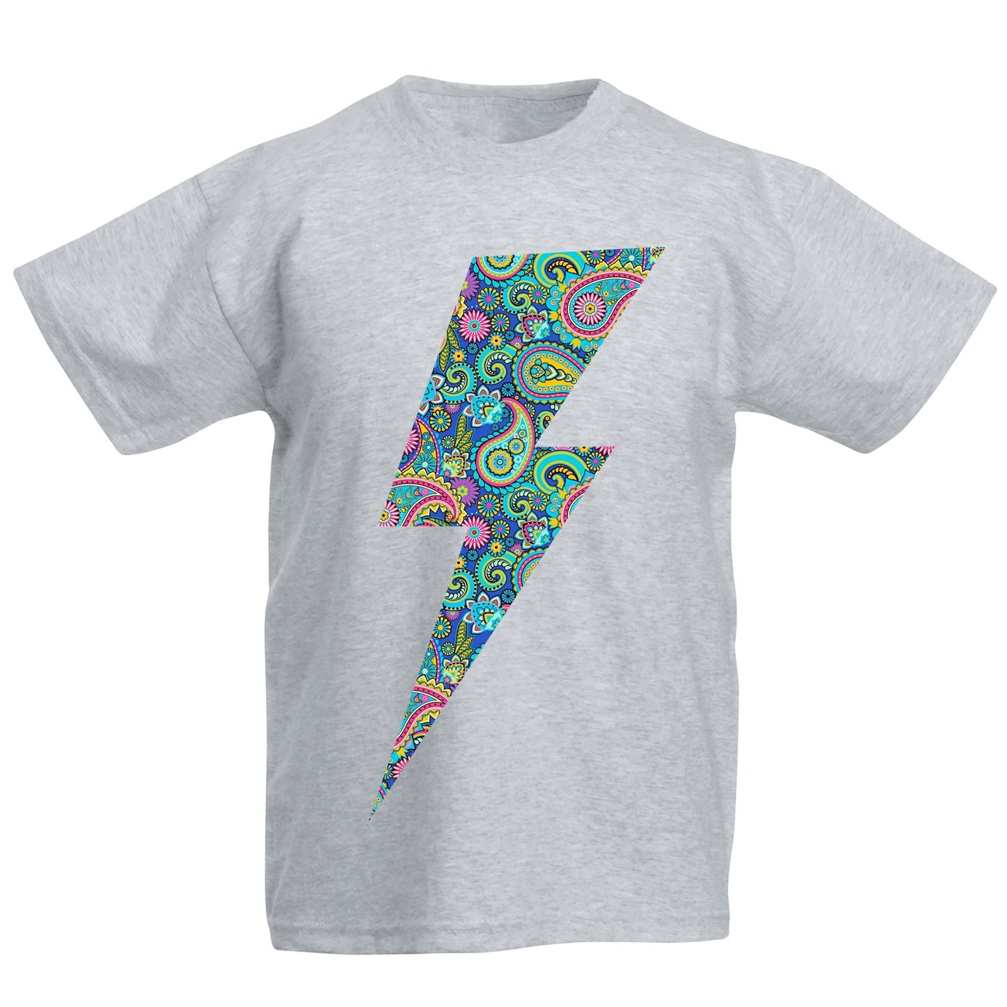 Paisley Lightning Bolt Kids T-shirt